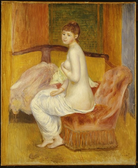 Seated Nude, Resting from Pierre-Auguste Renoir