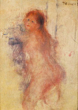 Standing Nude Woman from Pierre-Auguste Renoir
