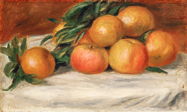 Still Life With Apples And Oranges from Pierre-Auguste Renoir