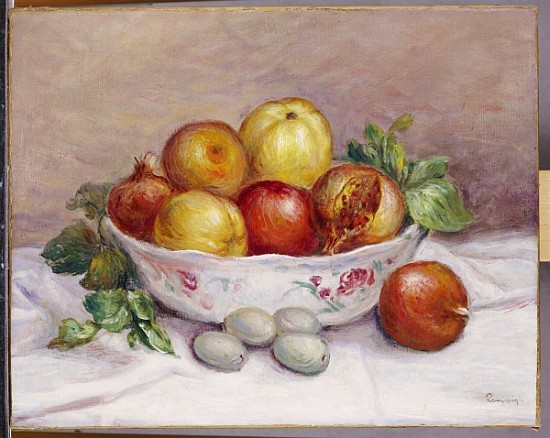 Still Life with a Pomegranate from Pierre-Auguste Renoir