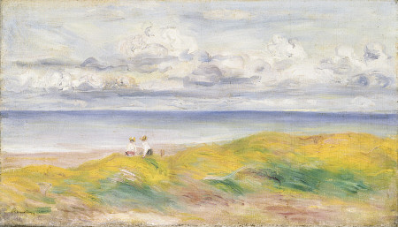 Sur La Falaise from Pierre-Auguste Renoir