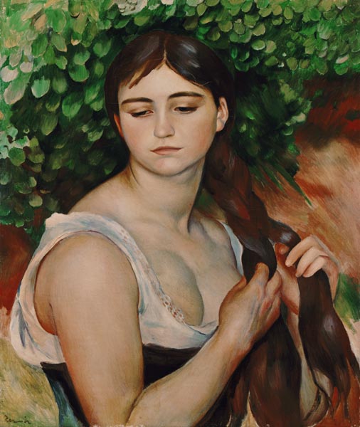 Renoir / Suzanne Valadon / 1884 from Pierre-Auguste Renoir