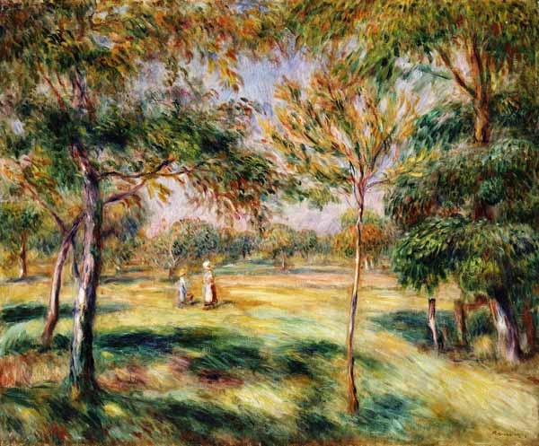 The Glade from Pierre-Auguste Renoir