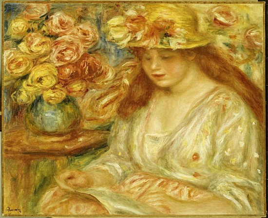 The Reader from Pierre-Auguste Renoir