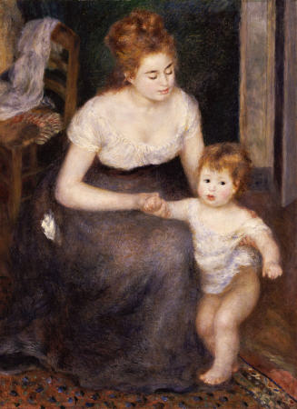 The First Step from Pierre-Auguste Renoir