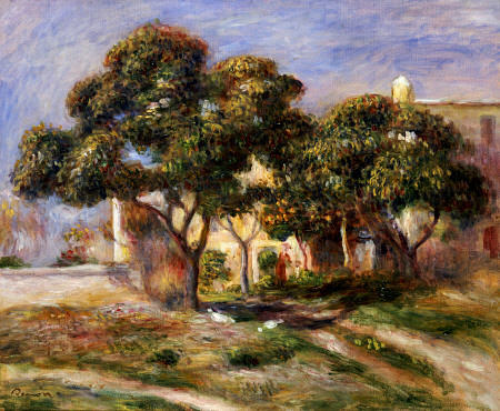 The Medlar Trees from Pierre-Auguste Renoir