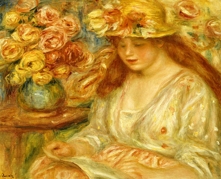 The Reader from Pierre-Auguste Renoir