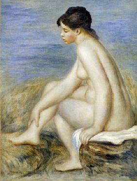 A Seated Bather