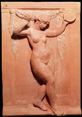 Dancer with a tambourine, 1918 (terracotta)