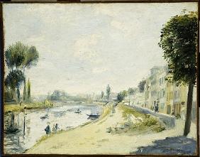 The Banks of the Seine at Bougival, c.1875