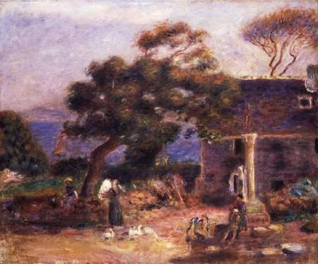 Treboul, Brittany from Pierre-Auguste Renoir