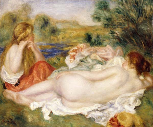 Two Bathers from Pierre-Auguste Renoir