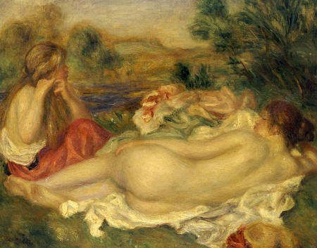 Two Bathers from Pierre-Auguste Renoir