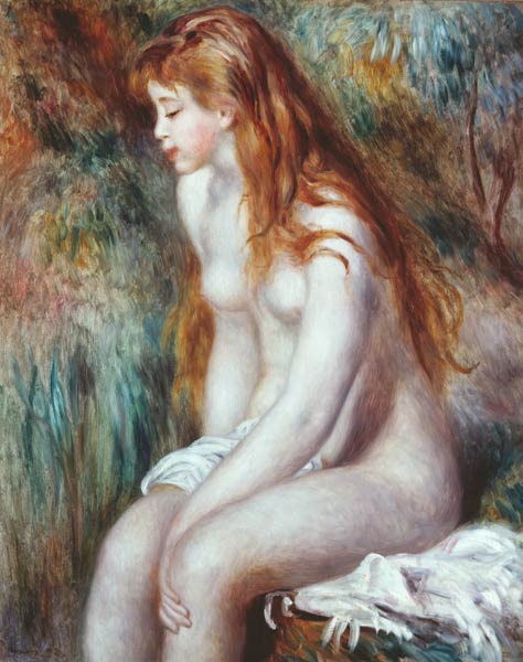Renoir / Young bather / 1892 from Pierre-Auguste Renoir