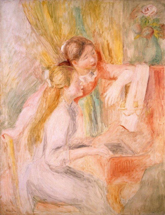 Young Girls at the Piano from Pierre-Auguste Renoir