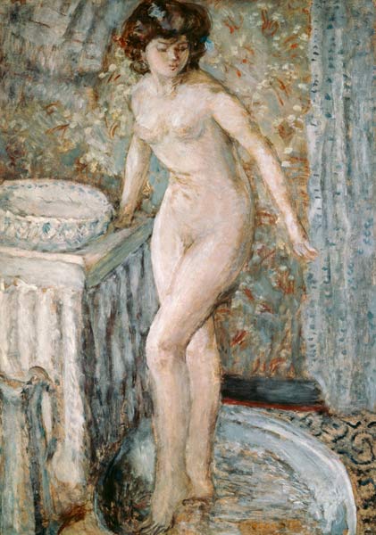 Nu à la toilette (Akt bei der Toilette) from Pierre Bonnard