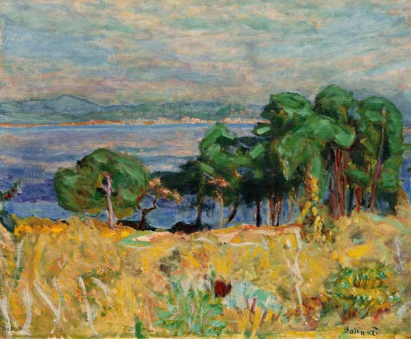 The Bay of Saint-Tropez from Pierre Bonnard