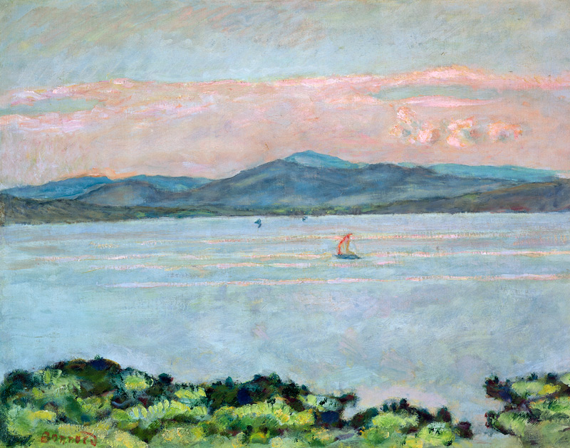The Gulf of Saint-Tropez from Pierre Bonnard