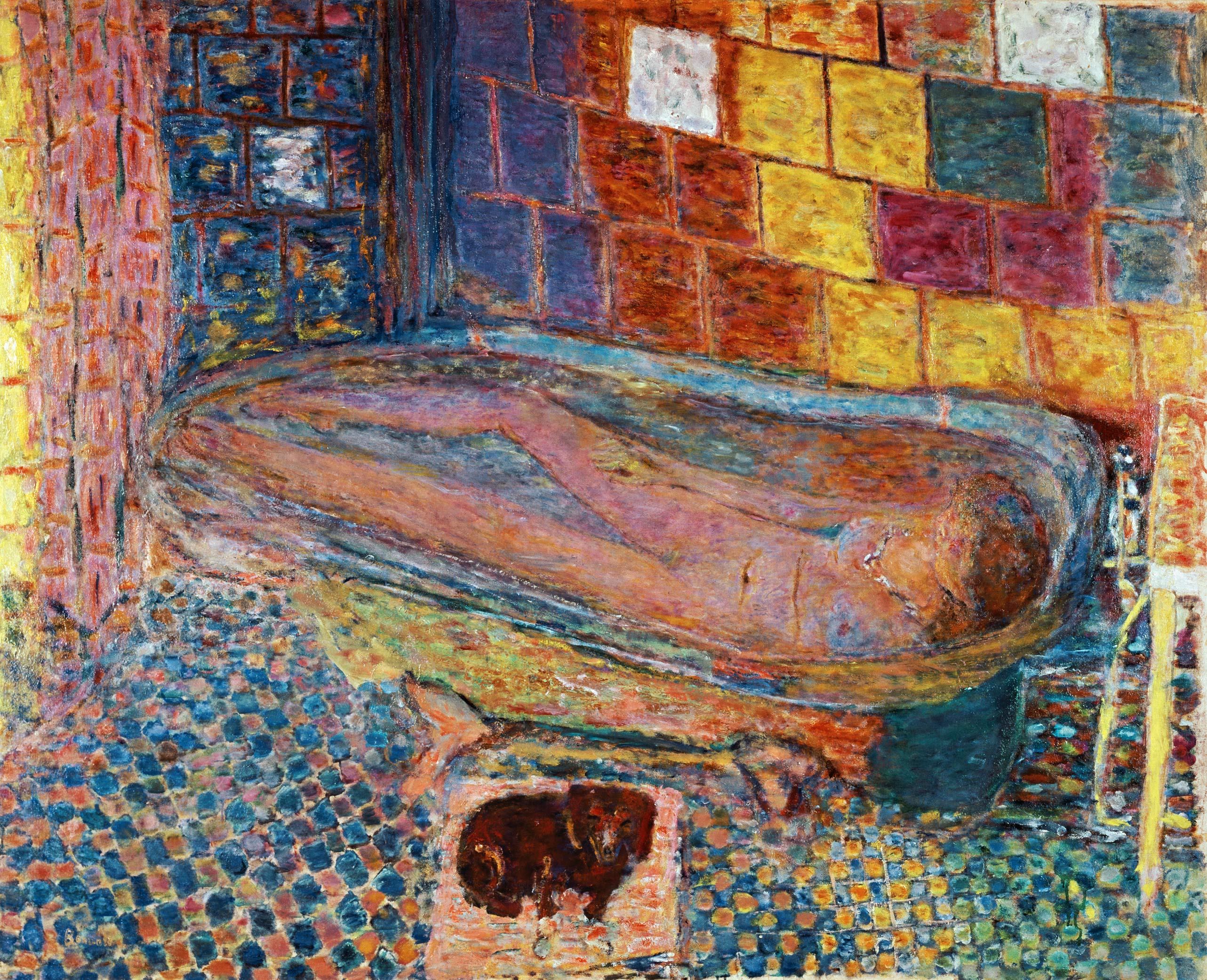 In the bathtub from Pierre Bonnard