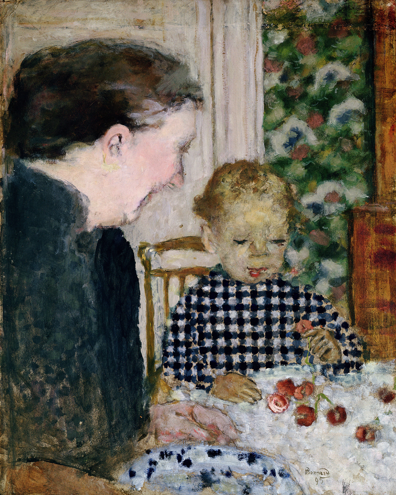 Child Eating Cherries from Pierre Bonnard