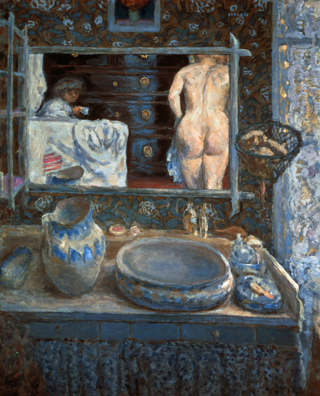 Spiegel über dem Waschbecken from Pierre Bonnard