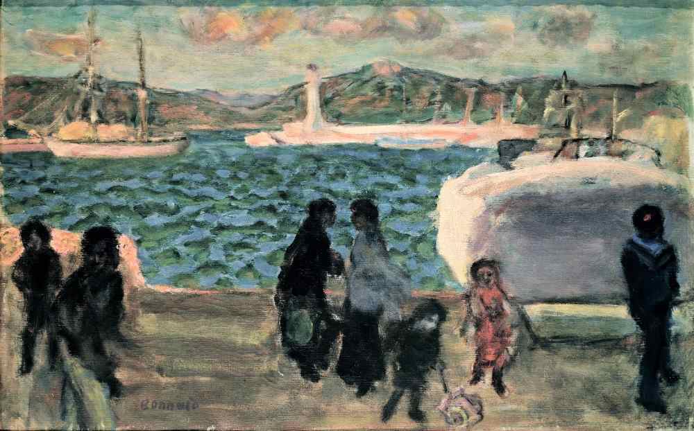 Cannes from Pierre Bonnard