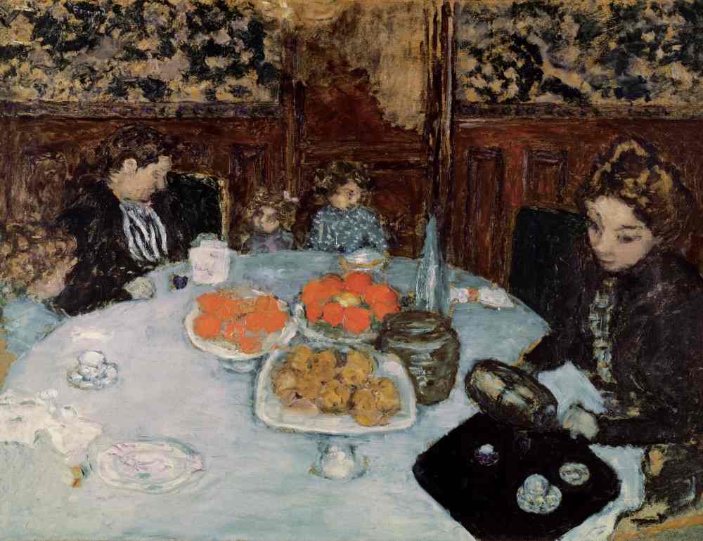 The Luncheon from Pierre Bonnard