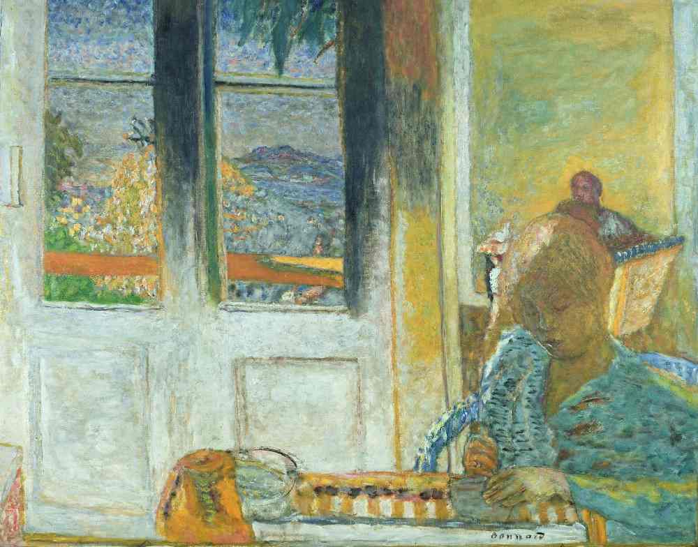 The French Windows or, Morning in Le Cannet from Pierre Bonnard