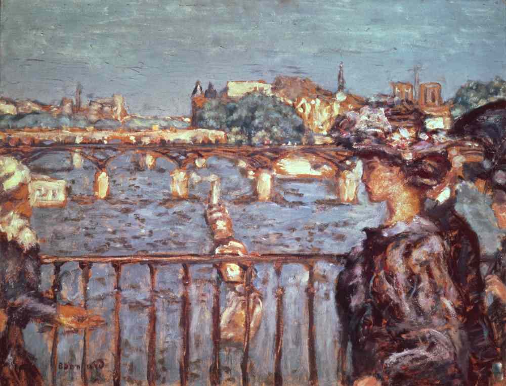 The Pont des Arts from Pierre Bonnard