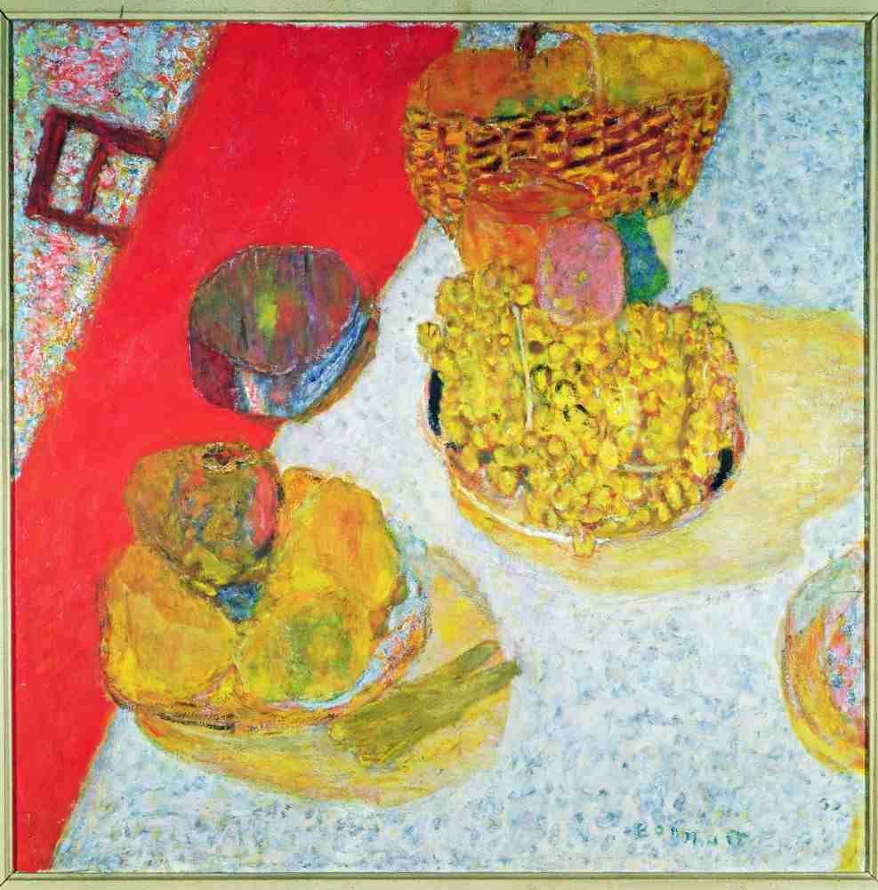 Corner of the Table from Pierre Bonnard