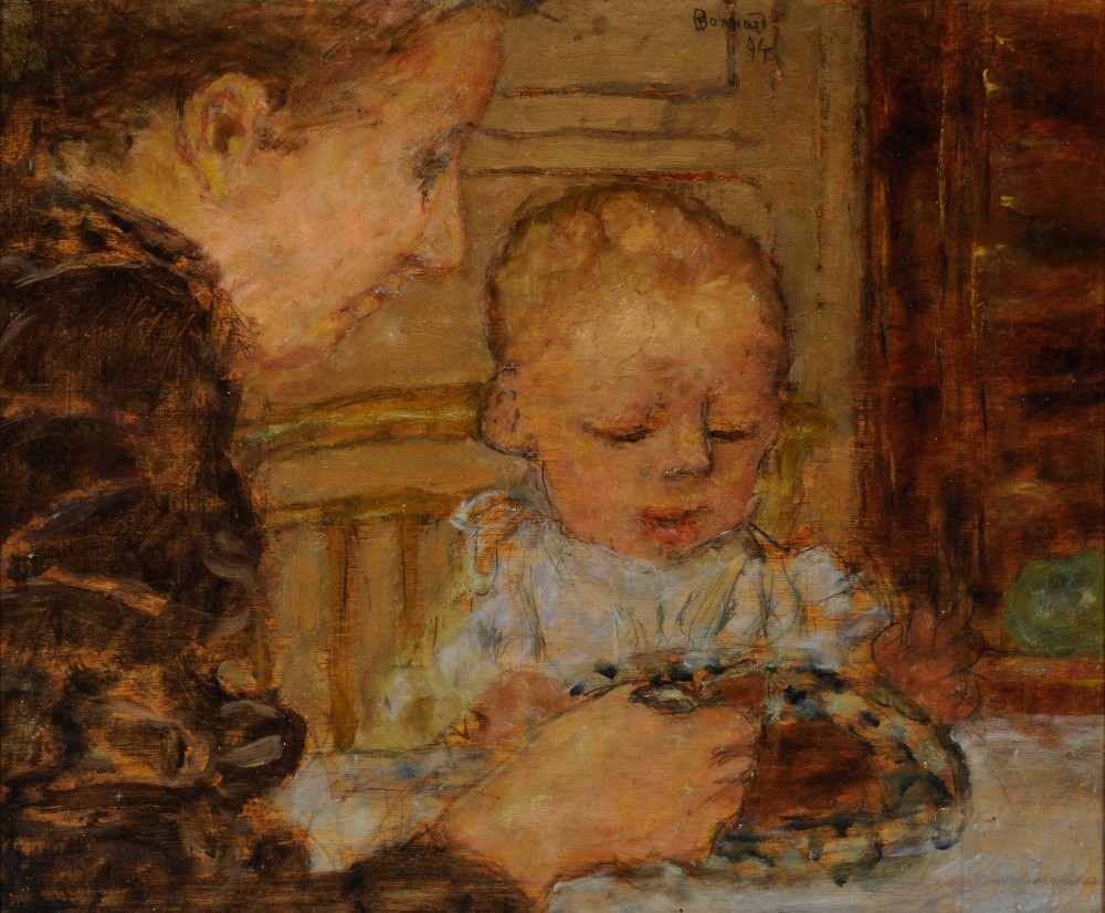 Grandmother and Child from Pierre Bonnard
