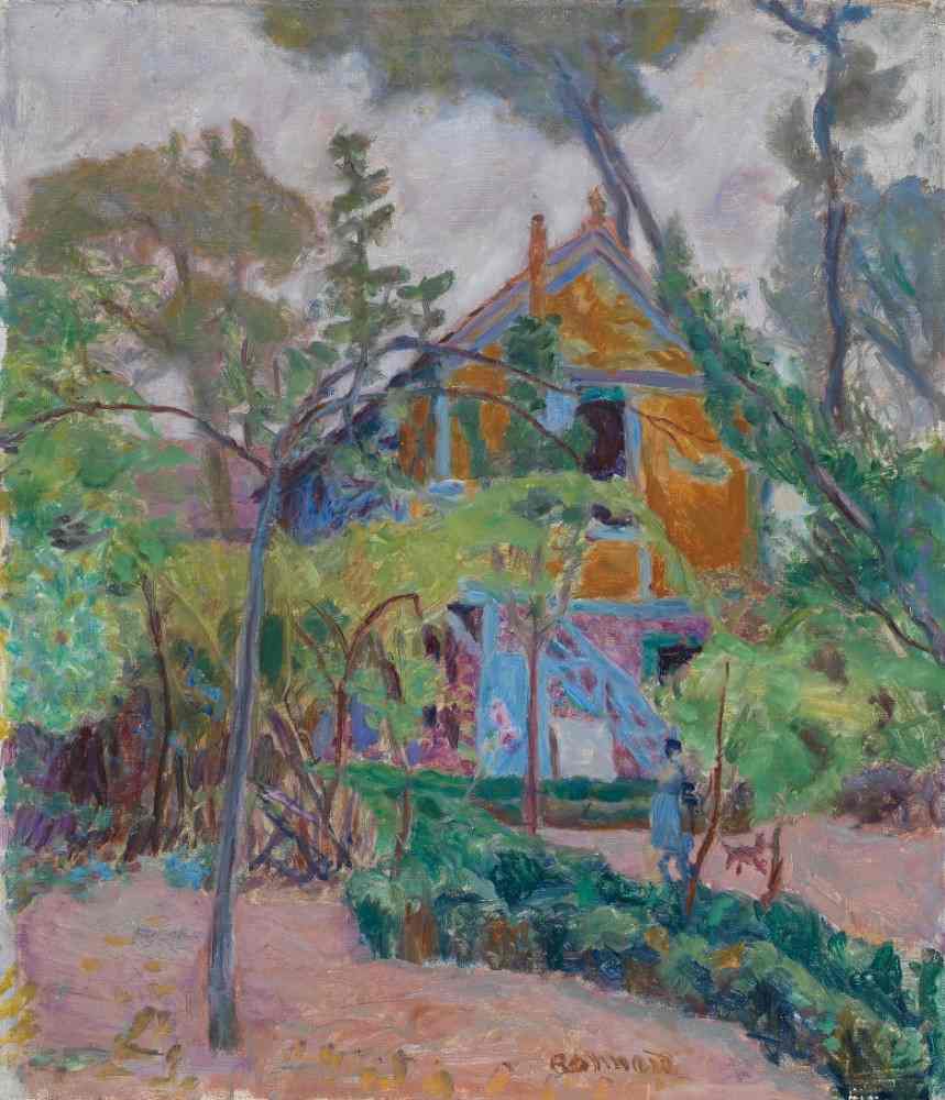 House among trees from Pierre Bonnard