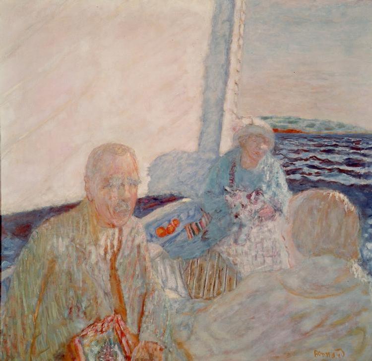 On the Sailing-boat from Pierre Bonnard