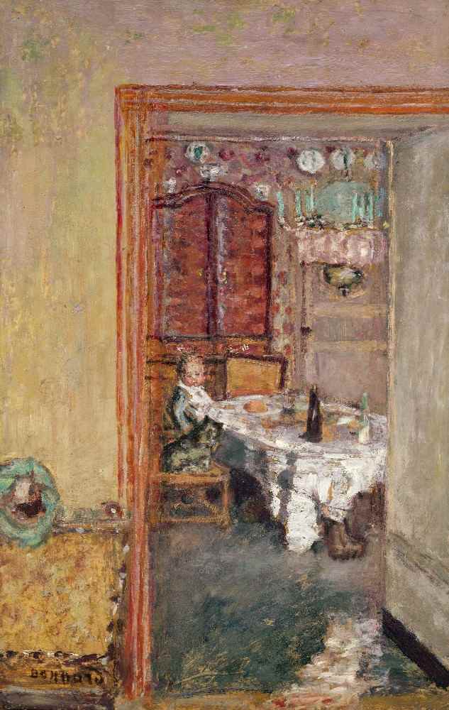 Young Boy in the Dining Room from Pierre Bonnard