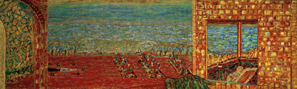 La Terrasse ensoleillée from Pierre Bonnard