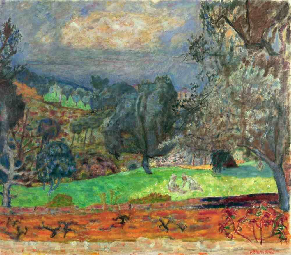 Landscape with Setting Sun from Pierre Bonnard