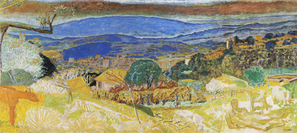 View of Le Cannet from Pierre Bonnard