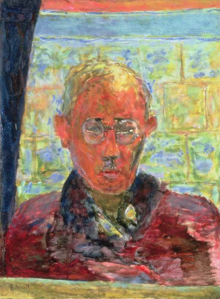 Portrait of the Painter in a Red Dressing Gown from Pierre Bonnard