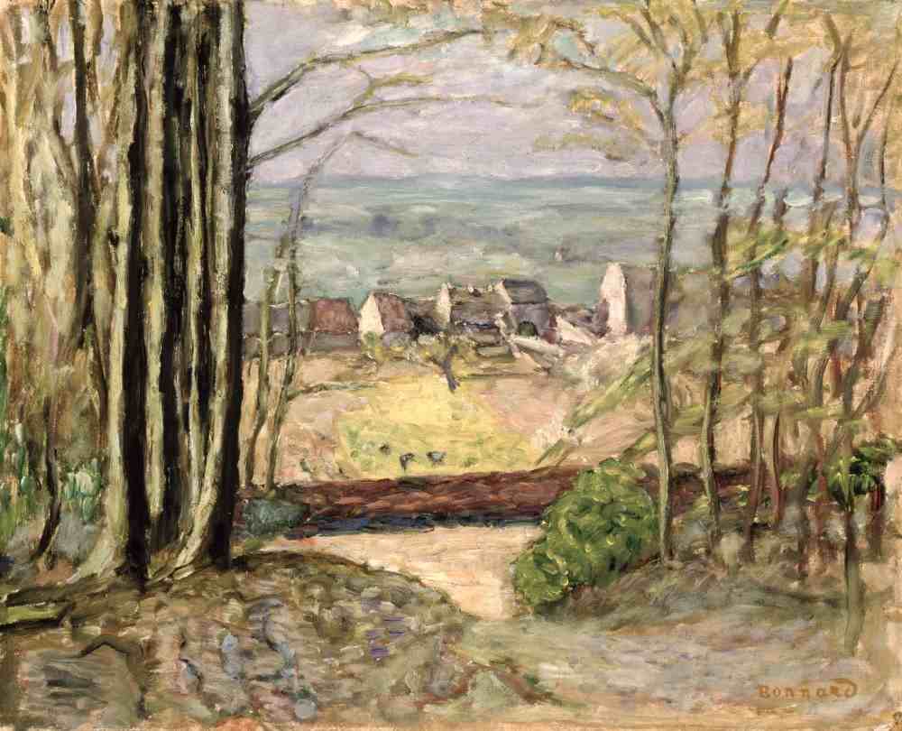Edge of the Forest from Pierre Bonnard