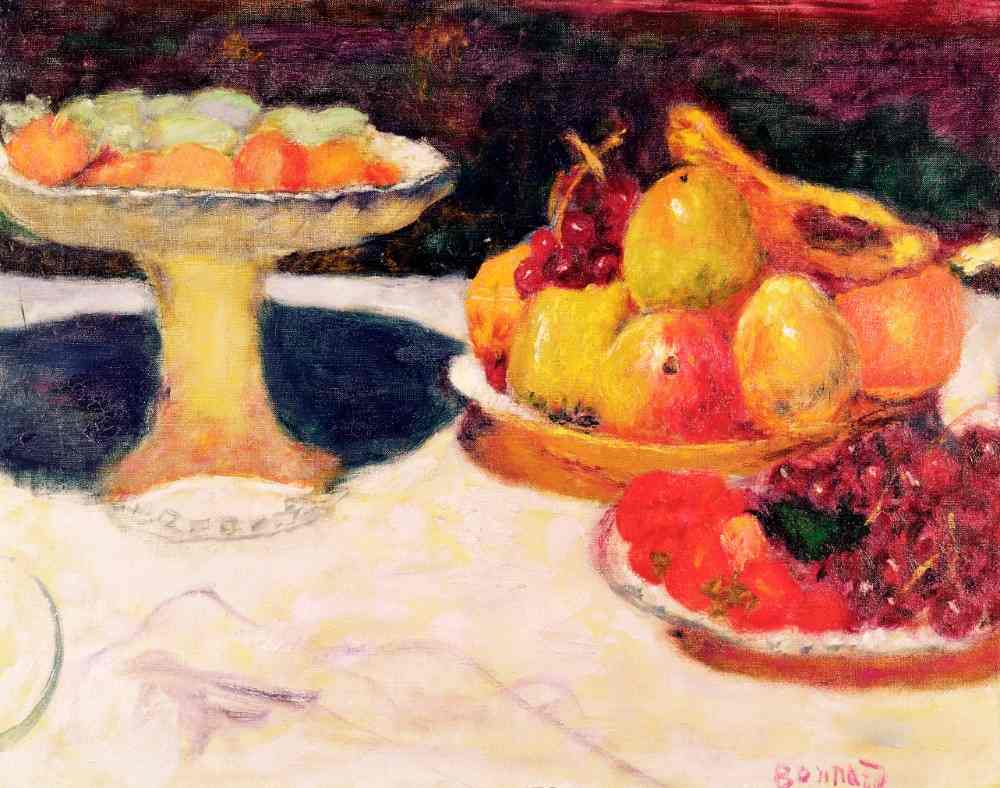 Still Life with a Fruit Bowl from Pierre Bonnard