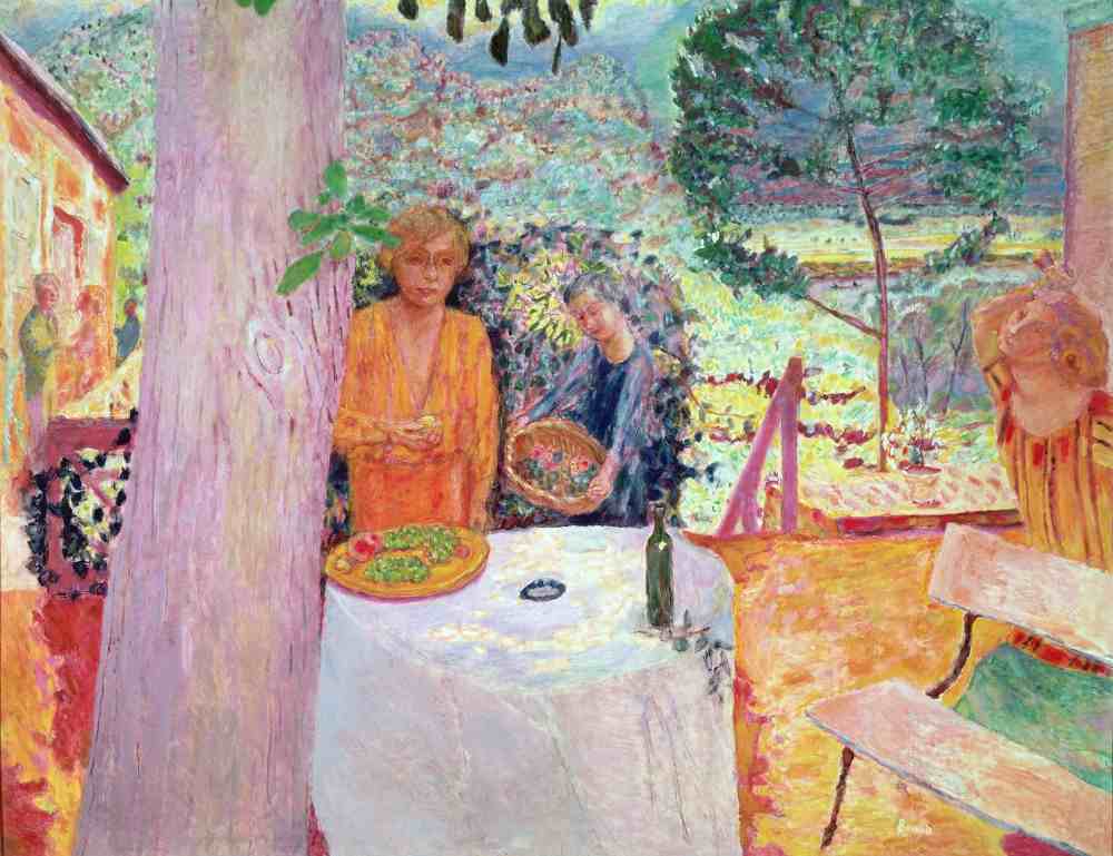 Terrace at Vernon from Pierre Bonnard