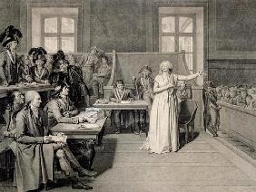 Marie-Antoinette (1755-93) of Habsbourg-Lorraine, Judged the Revolutionary Tribunal Court, 16th Octo