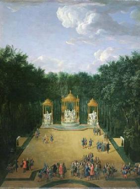 The Groves of the Baths of Apollo in the Gardens of Versailles