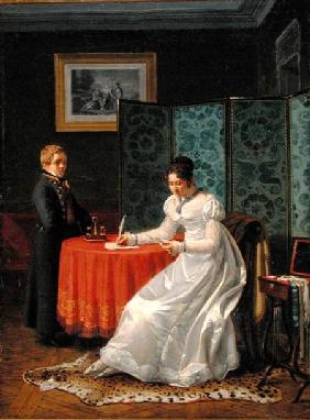 Woman Writing a Letter