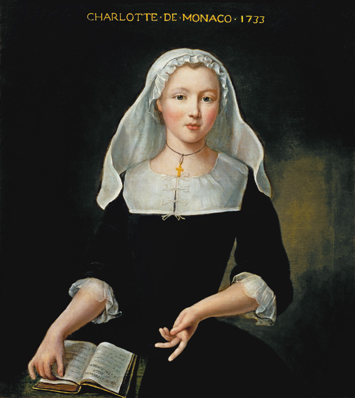 Portrait of Charlotte Grimaldi of Monaco from Pierre Gobert