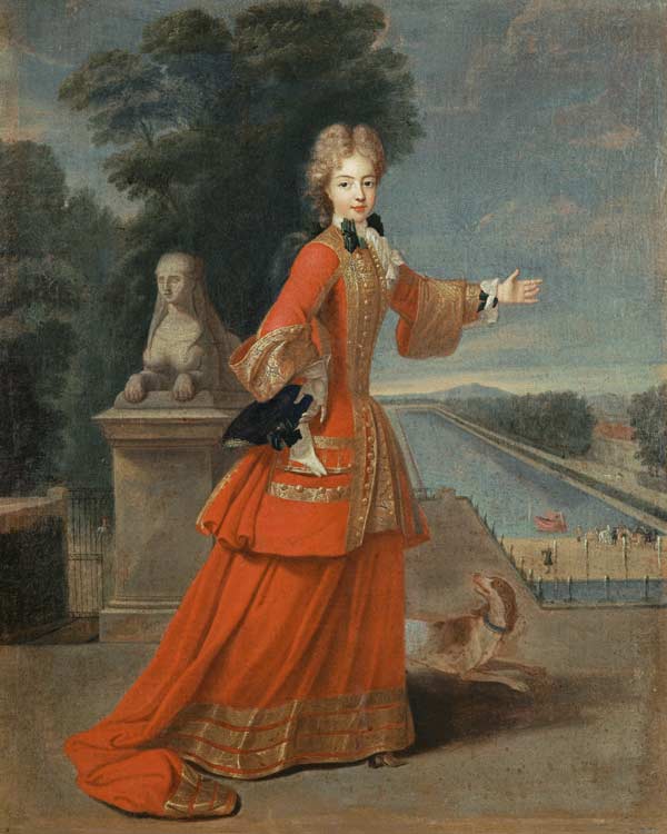 Marie Adélaïde of Savoy (1685-1712) from Pierre Gobert