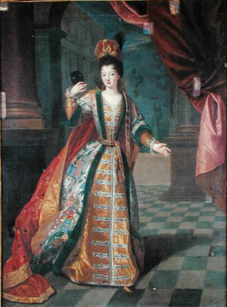 Portrait of a Woman in a Ball Gown from Pierre Gobert