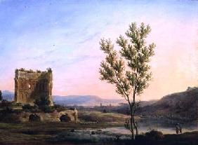 View of the Outskirts of Rome