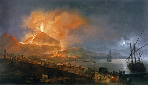 Eruption of Vesuvius in 1771 from Pierre Jacques Volaire