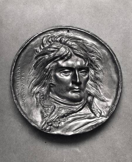 Portrait medallion of General Bonaparte (1769-1821) c.1830 from Pierre Jean David d'Angers